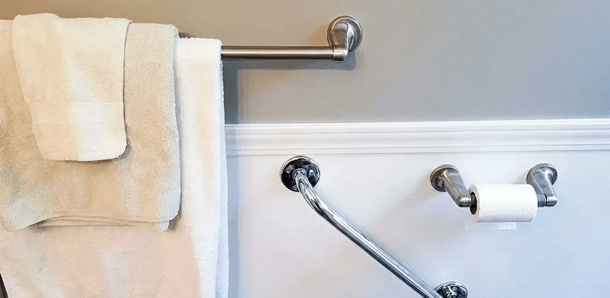 Bathroom grab bar installation for safety and accessibility in Chandler, AZ