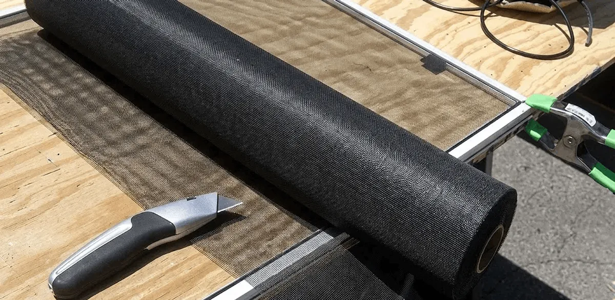 Window screen replacement materials and tools for screen repair in Chandler, AZ